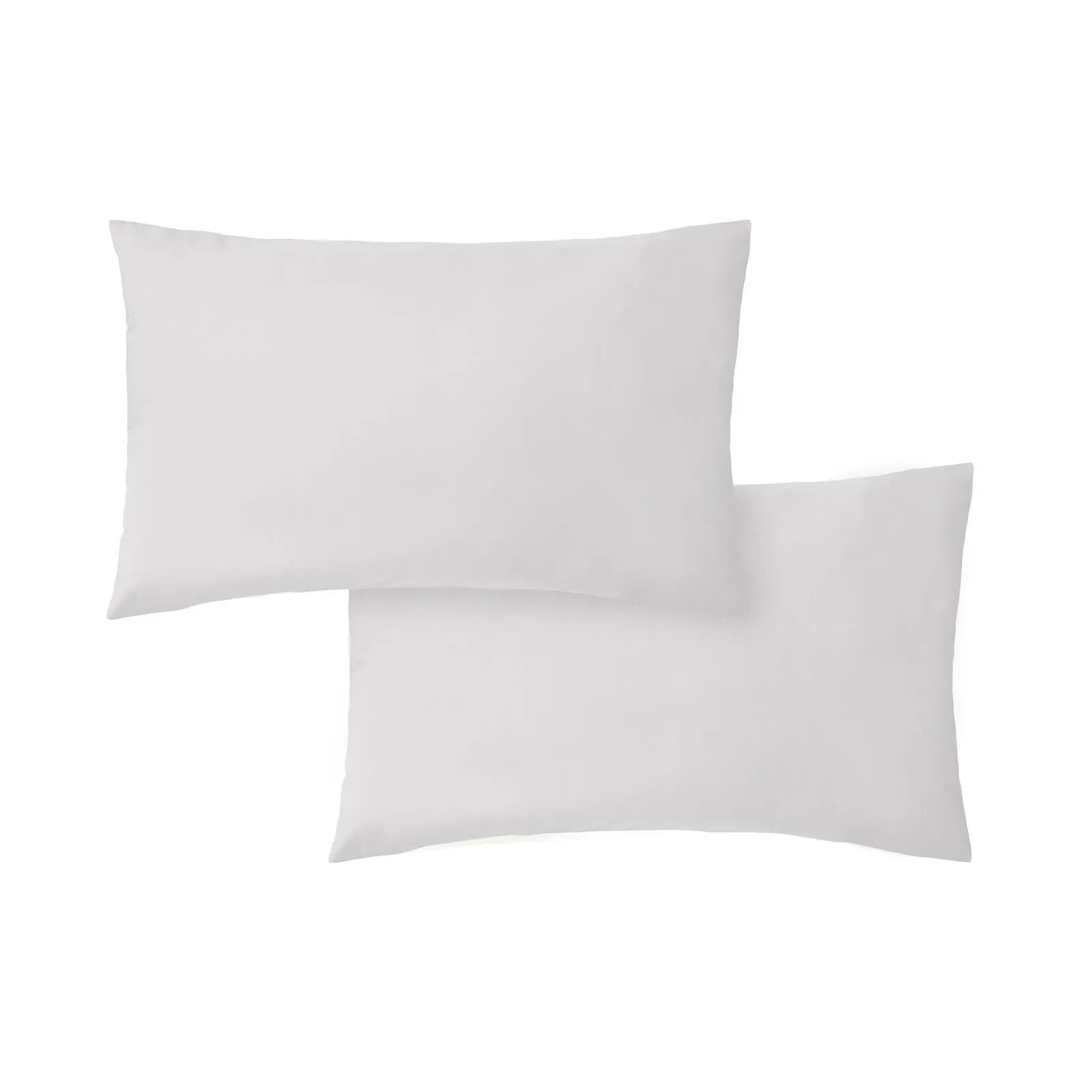 200TC Cotton Percale Pillowcases Grey