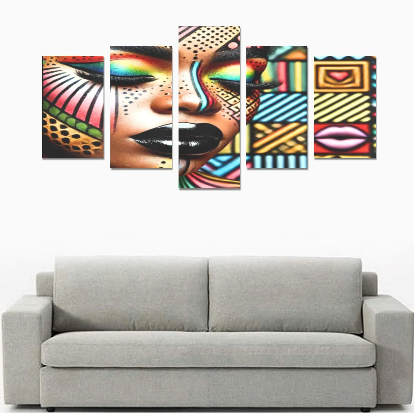 African American Multi-panel Canvas Art