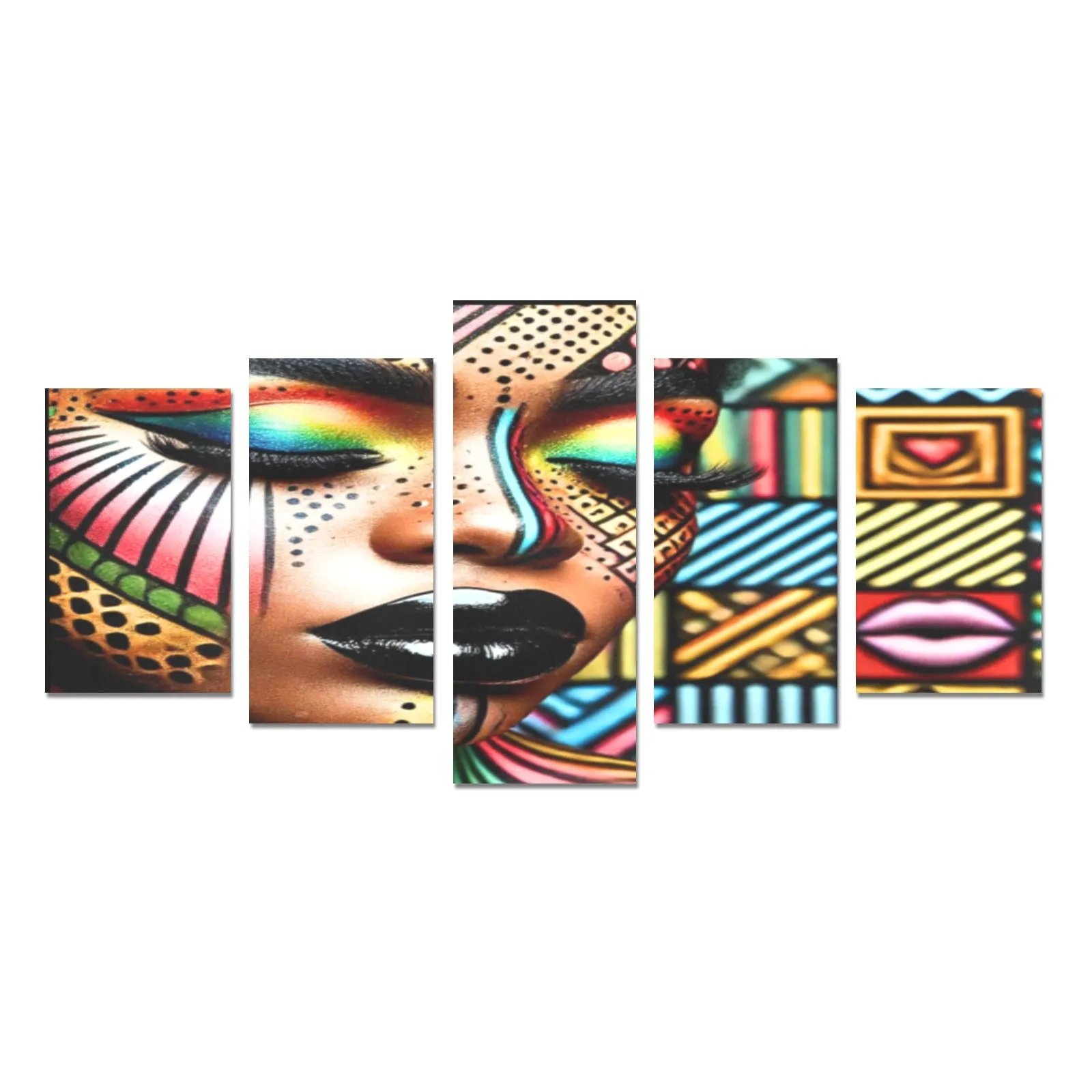 African American Multi-panel Canvas Art