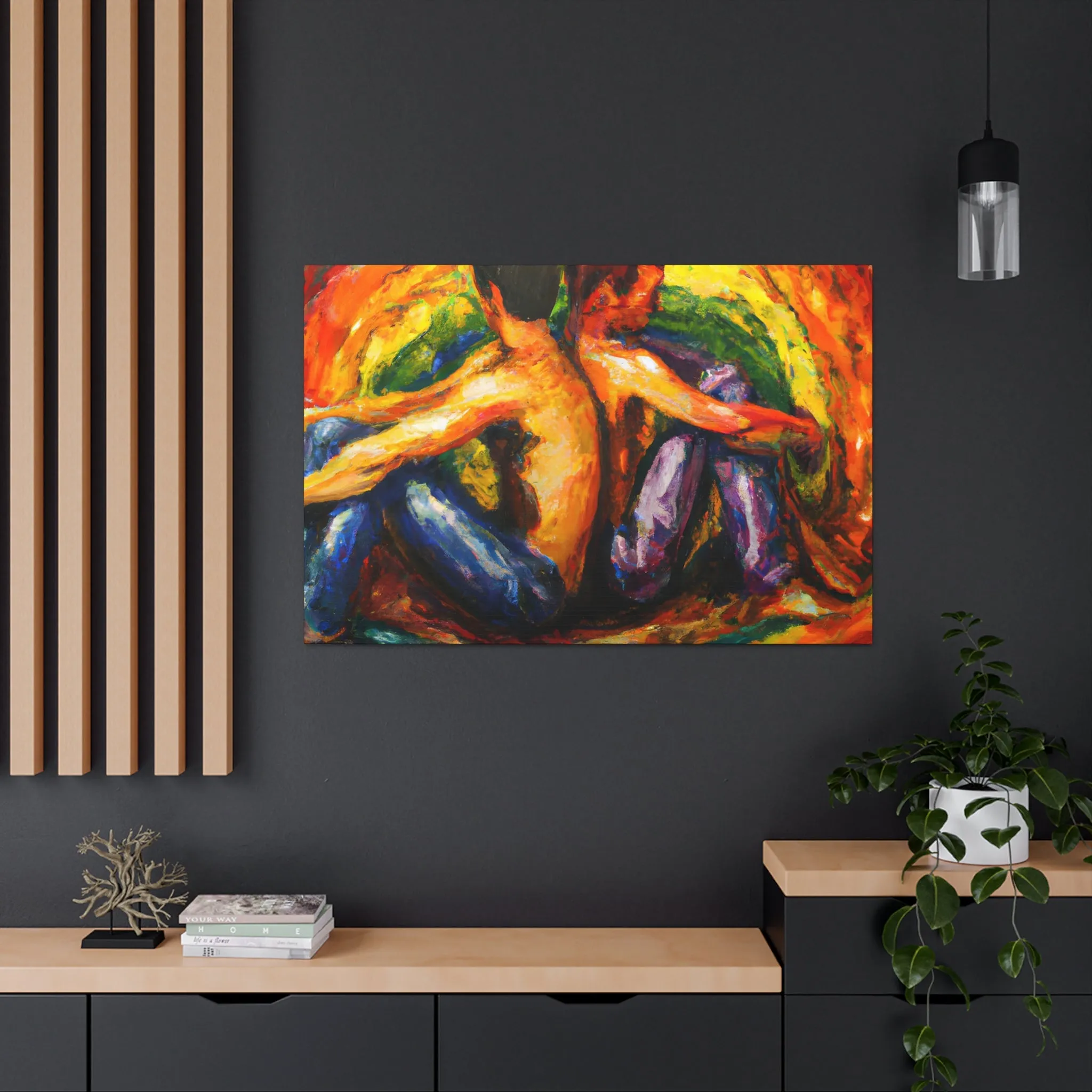 Aiden - Gay Love Canvas Art