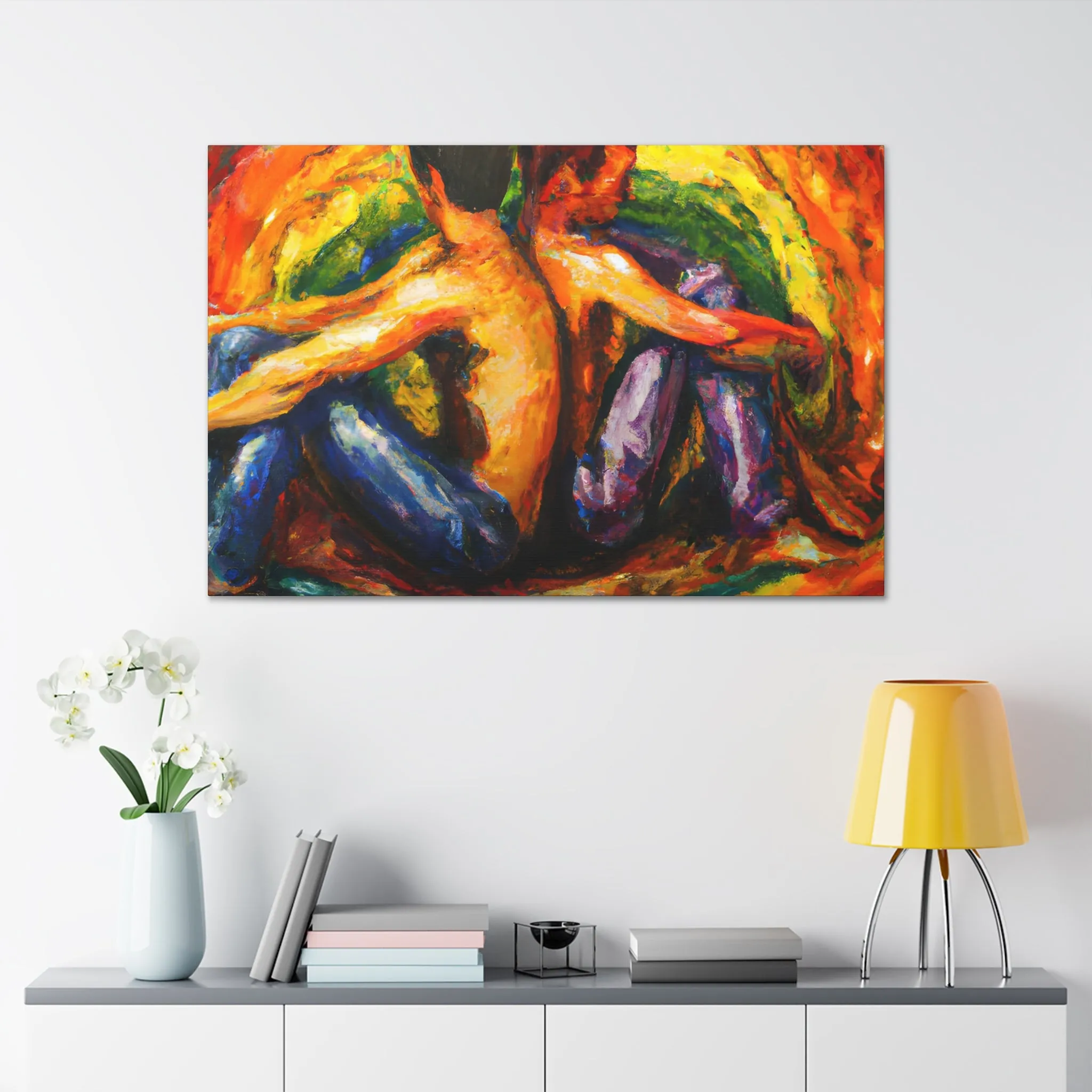 Aiden - Gay Love Canvas Art