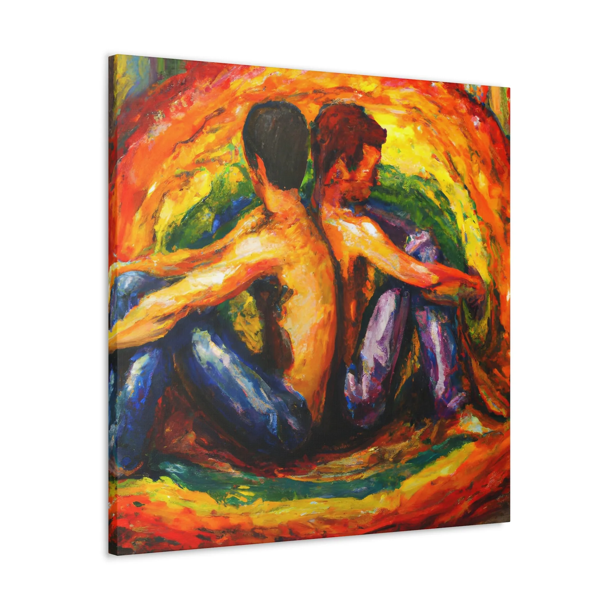 Aiden - Gay Love Canvas Art