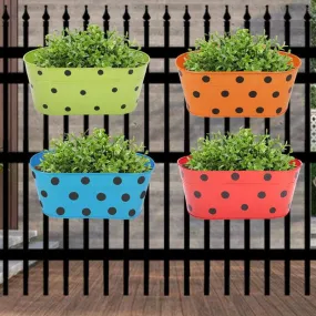 Arvia Metal Planter - Set Of Four