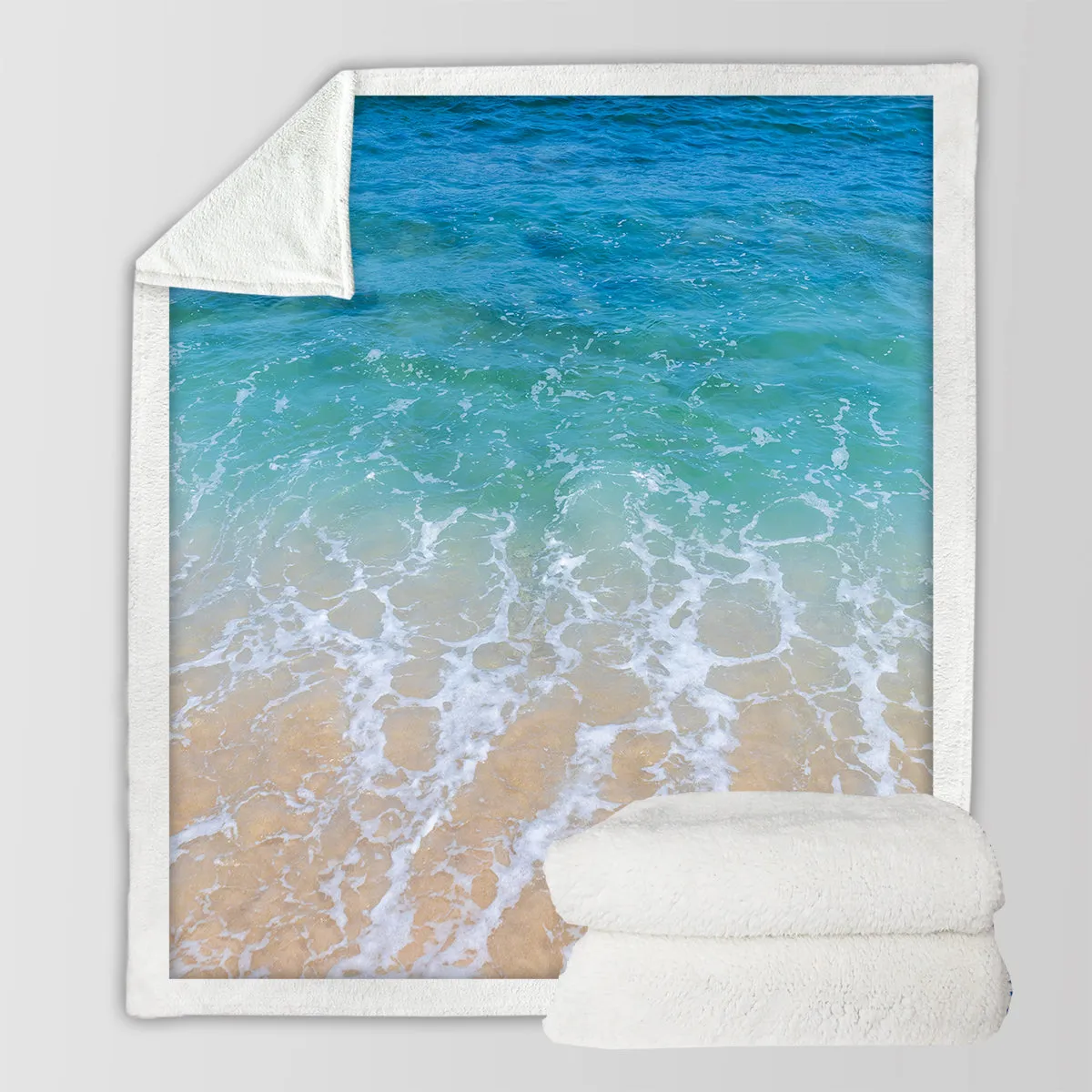 Beach Soft Sherpa Blanket