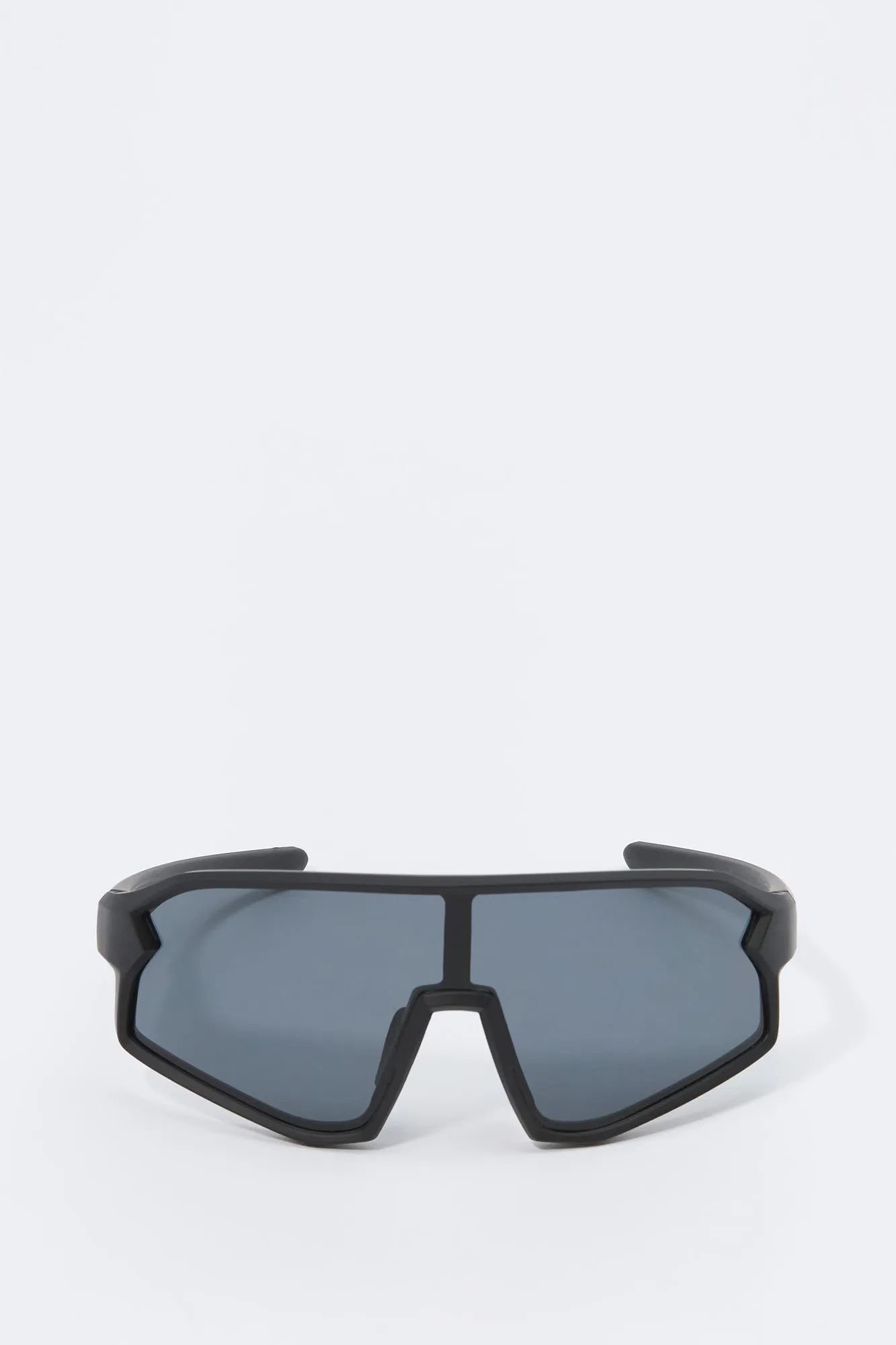 Black Soft Touch Shield Sunglasses