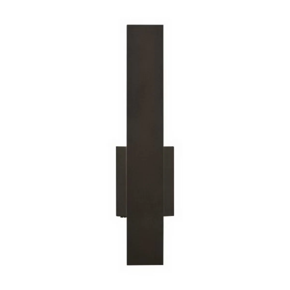 Blade 18 In. LED Outdoor Wall Sconce Bronze Finish