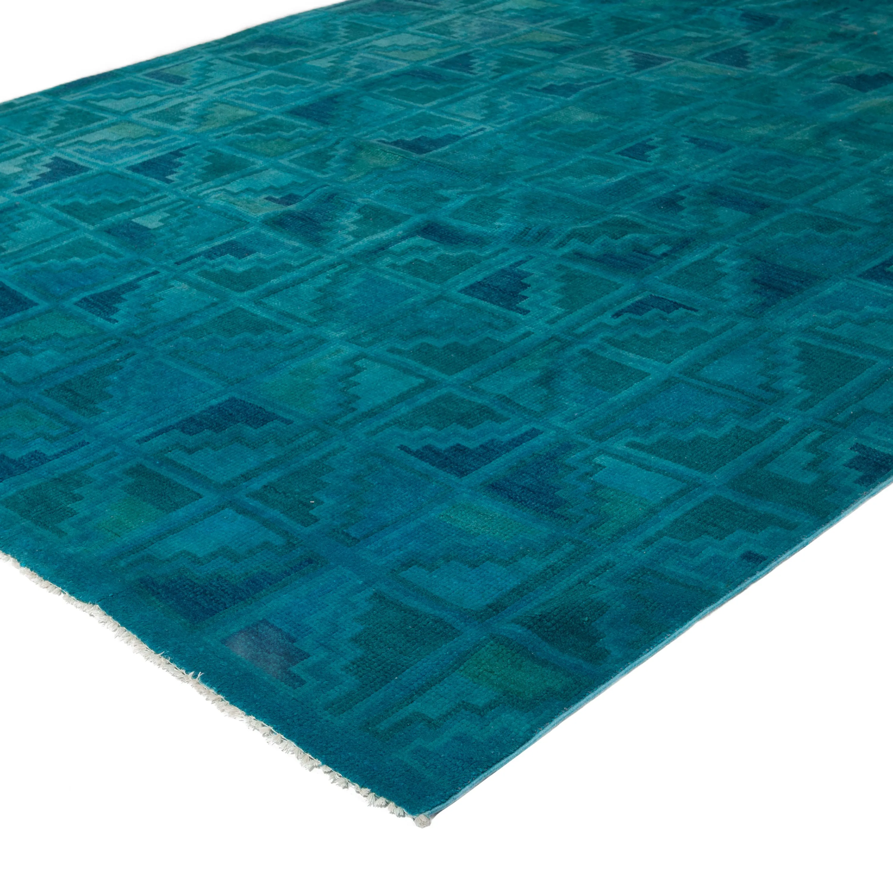 Blue Samsara Wool Rug - 8'9" x 11'6"