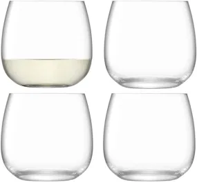 Borough Stemless Glass 370ml x 4