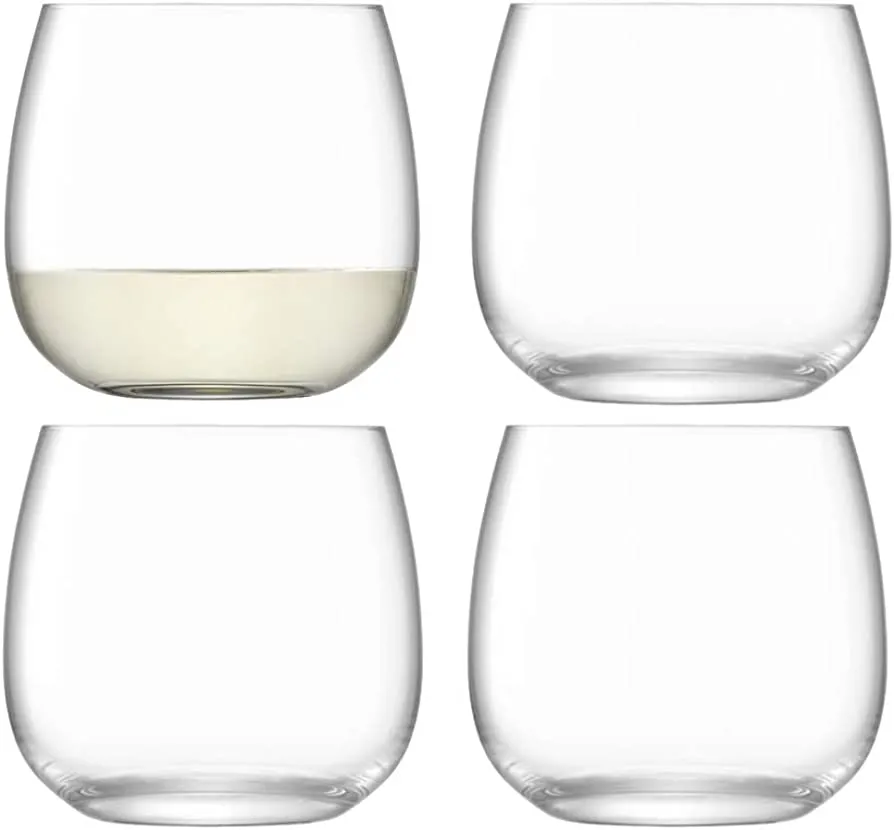 Borough Stemless Glass 370ml x 4