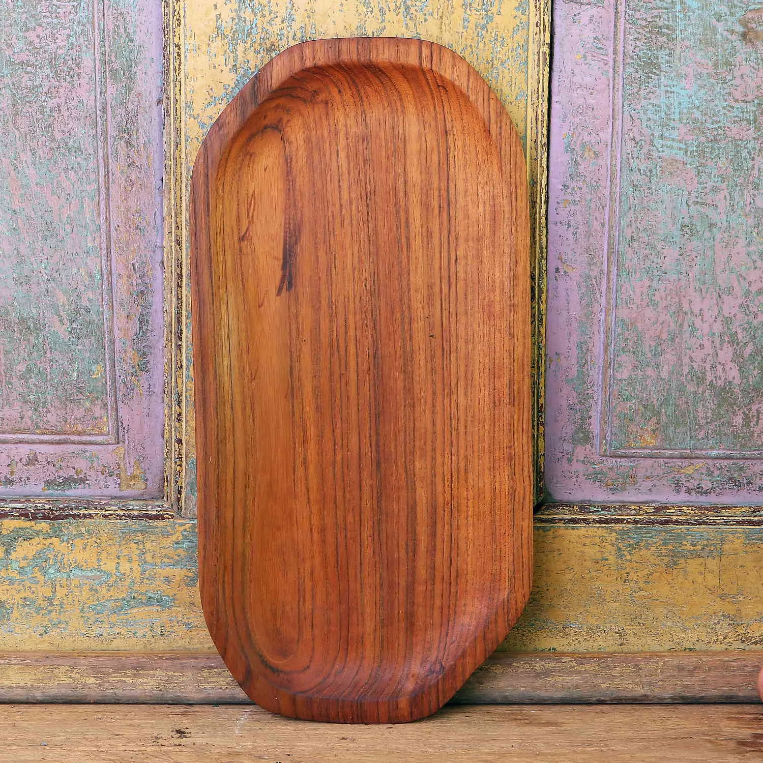 Cassoulet Large Teak Plate