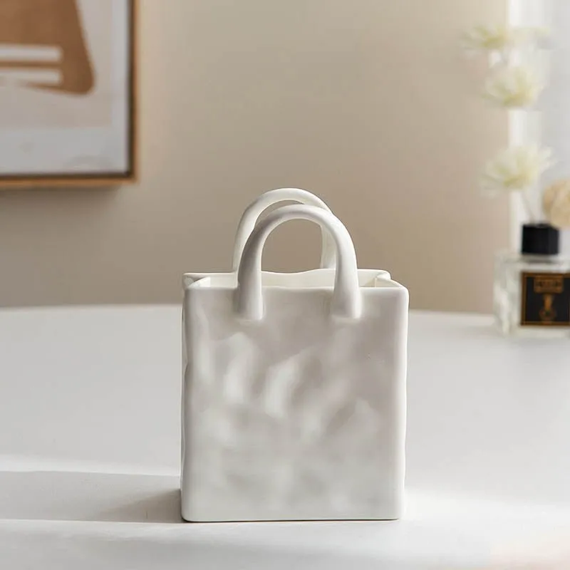 Ceramic Tote Vase