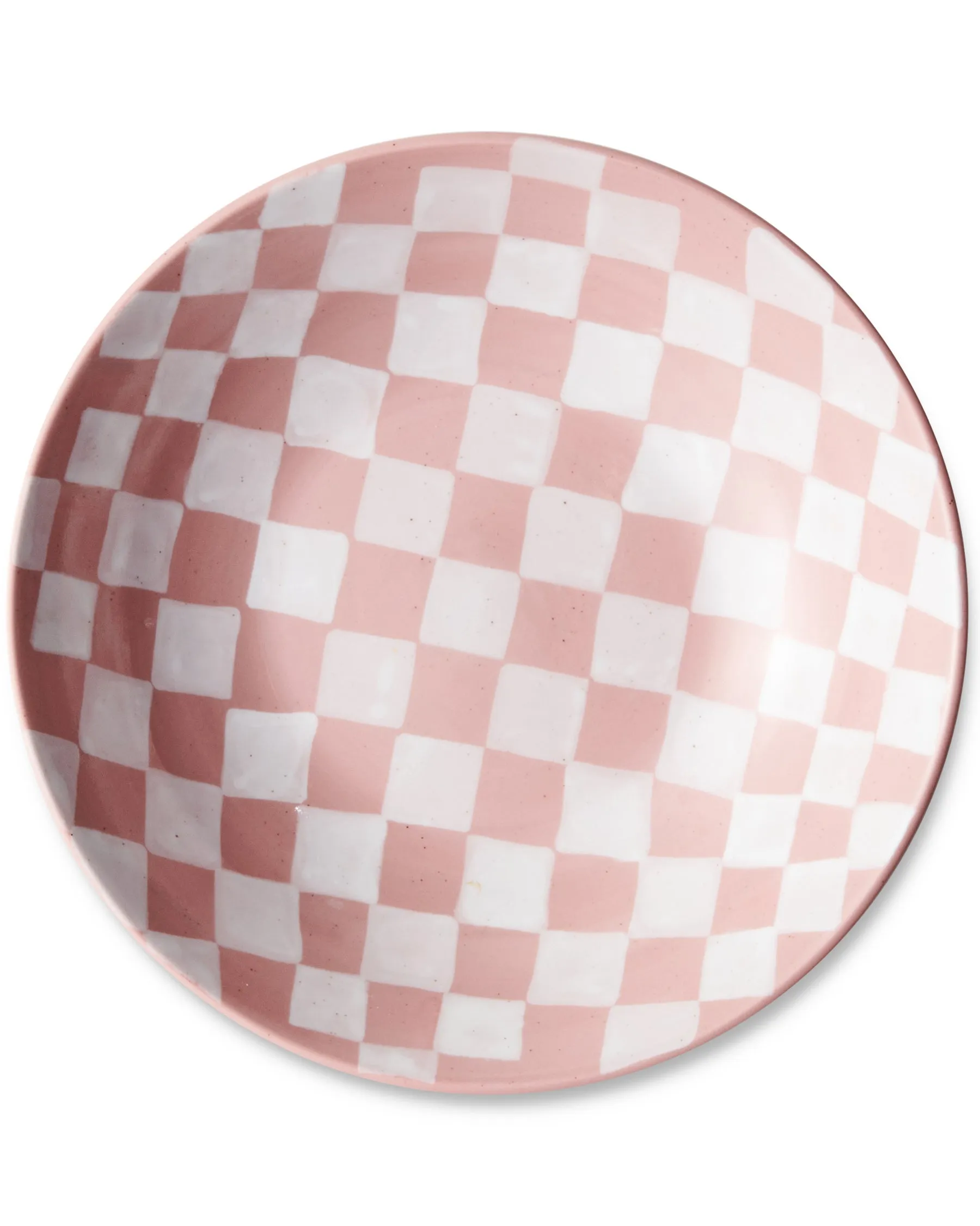 Checkered Bowl 4P Set