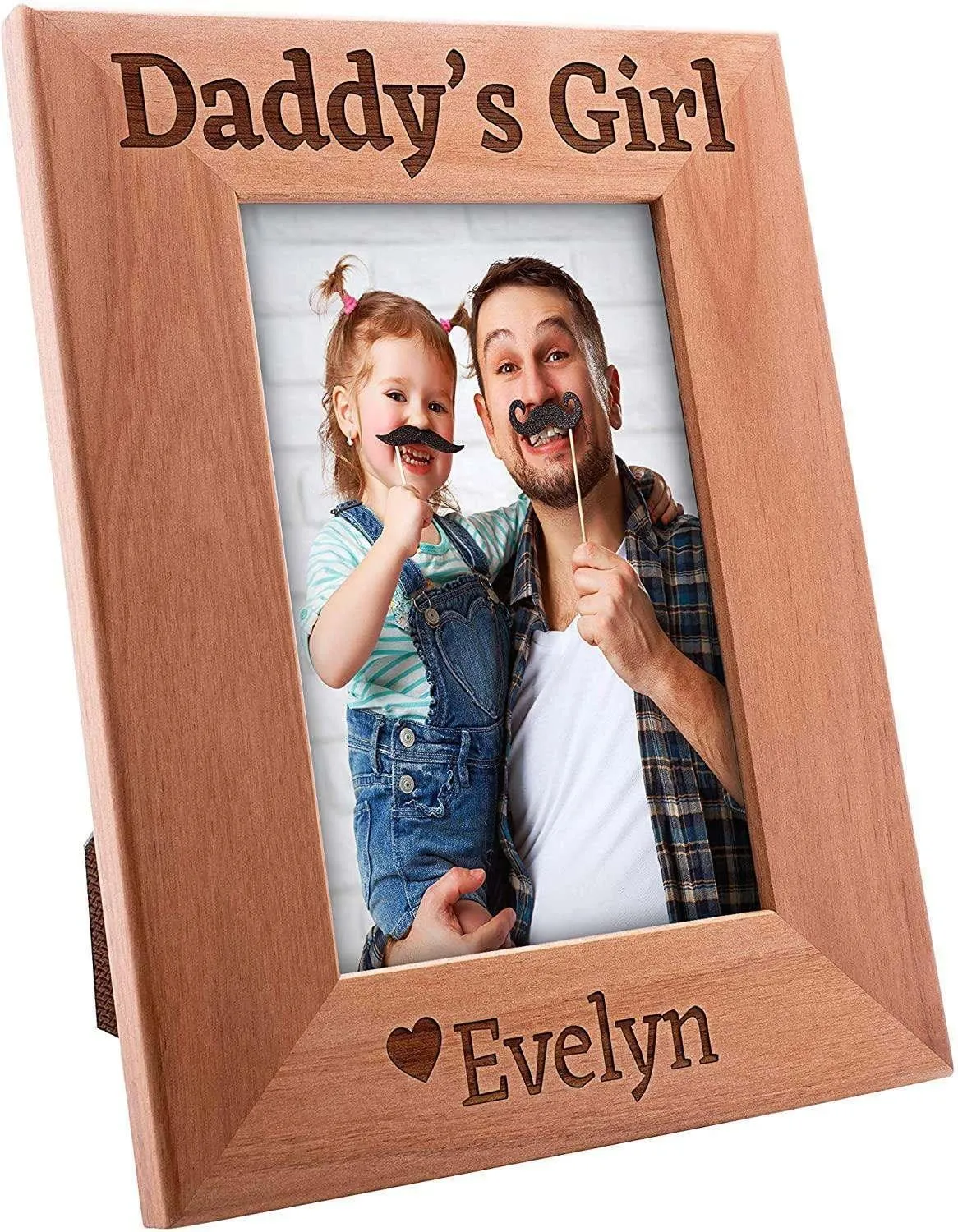 Christmas Gift for Dad, Daddy's Girl, Personalized Dad Picture Frame