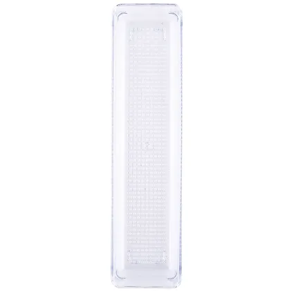 CLEAR  STACKING   ORGANIZER     12.8" x  3.3"  x  2"