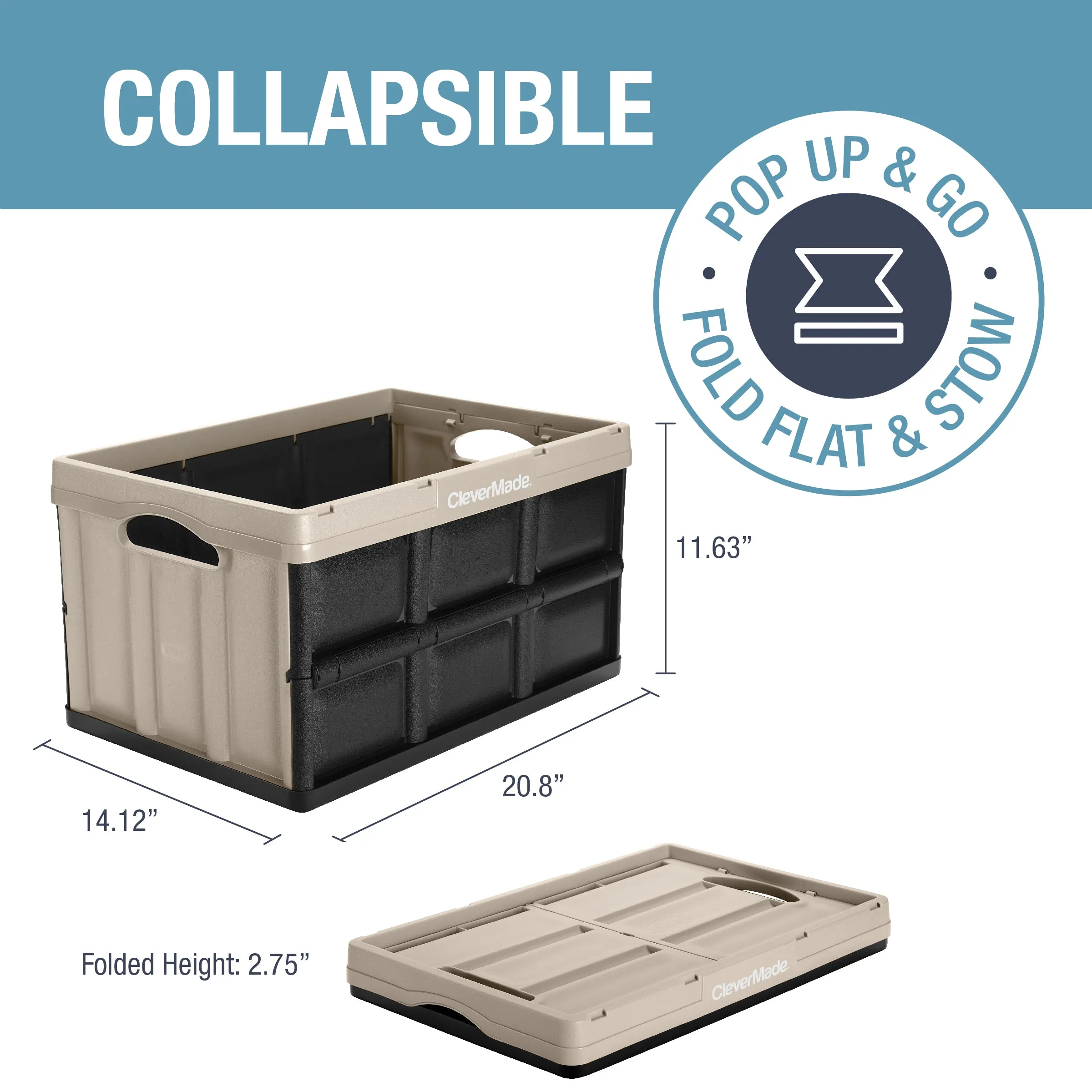 Collapsible Storage Bin