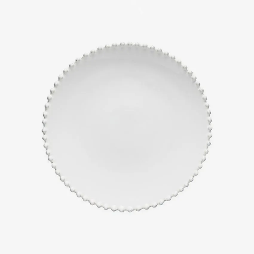 Costa Nova | Pearl White Dinner plate