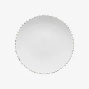 Costa Nova | Pearl White Dinner plate