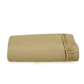 Cotton Home 1-piece Fitted Sheet Super Soft Mustard