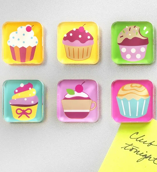 Cupcake Magnet Set