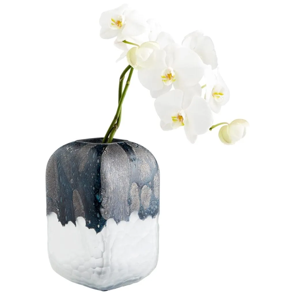 Cyan Design 10899 Bosco Vase - Blue And White - Large