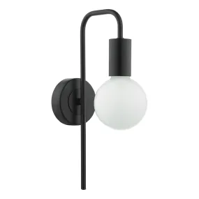 Dar Dena Wall Light Matt Black