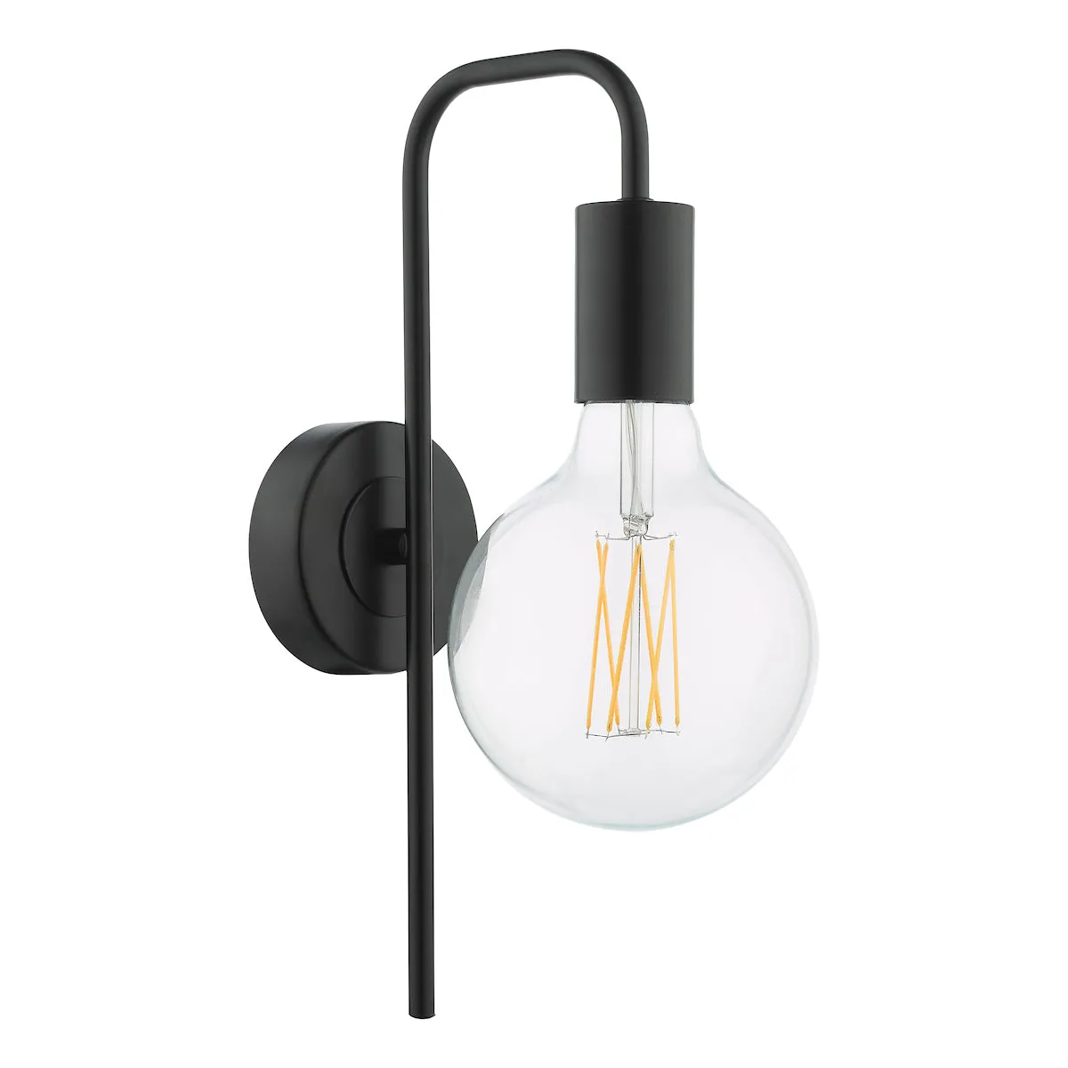 Dar Dena Wall Light Matt Black