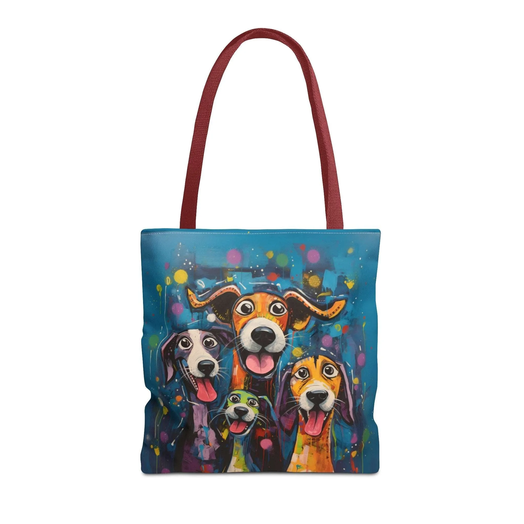 Dinner Time! Dog Art Original Design Tote Bag