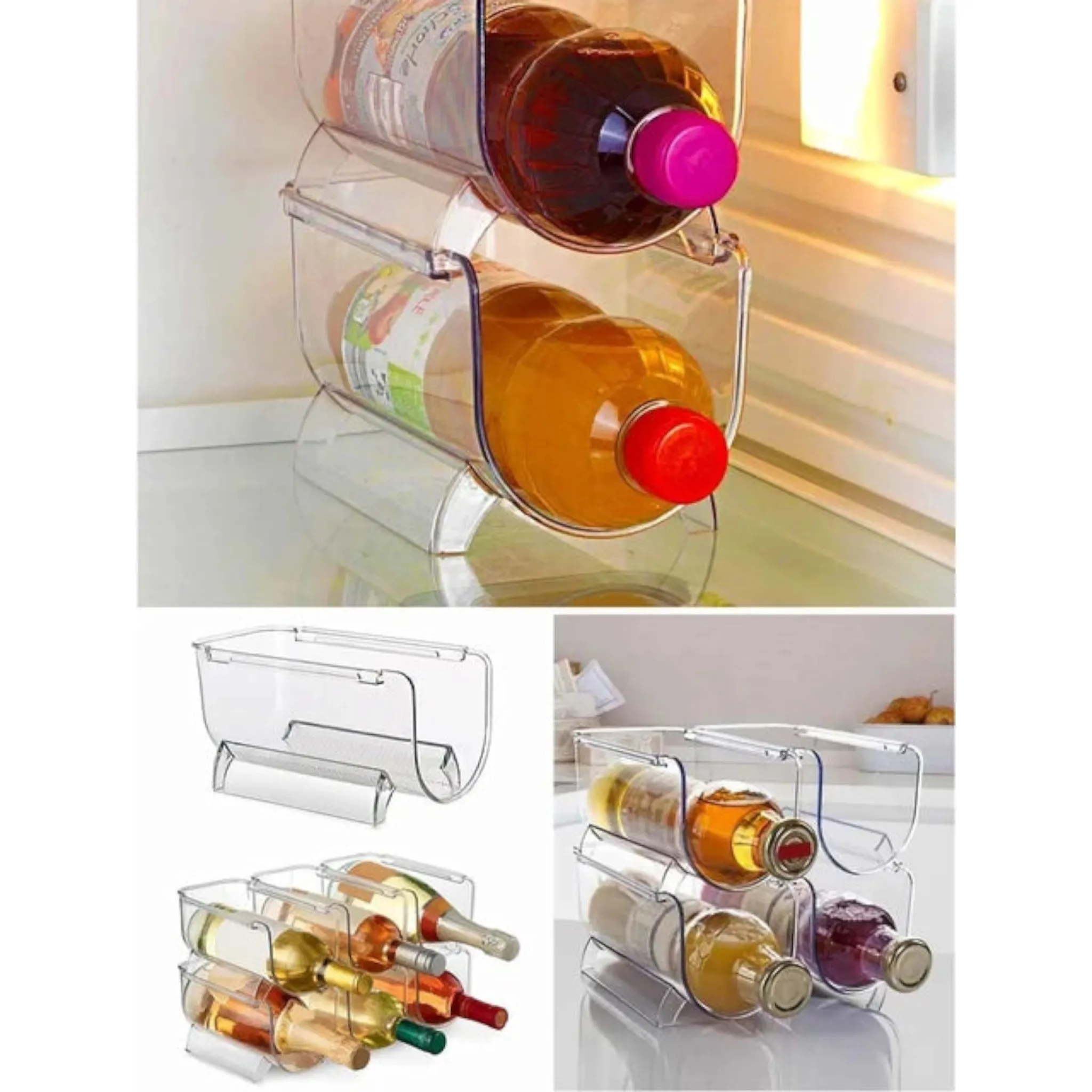 EM House Fridge Bottle Holder Organizer EMP-633