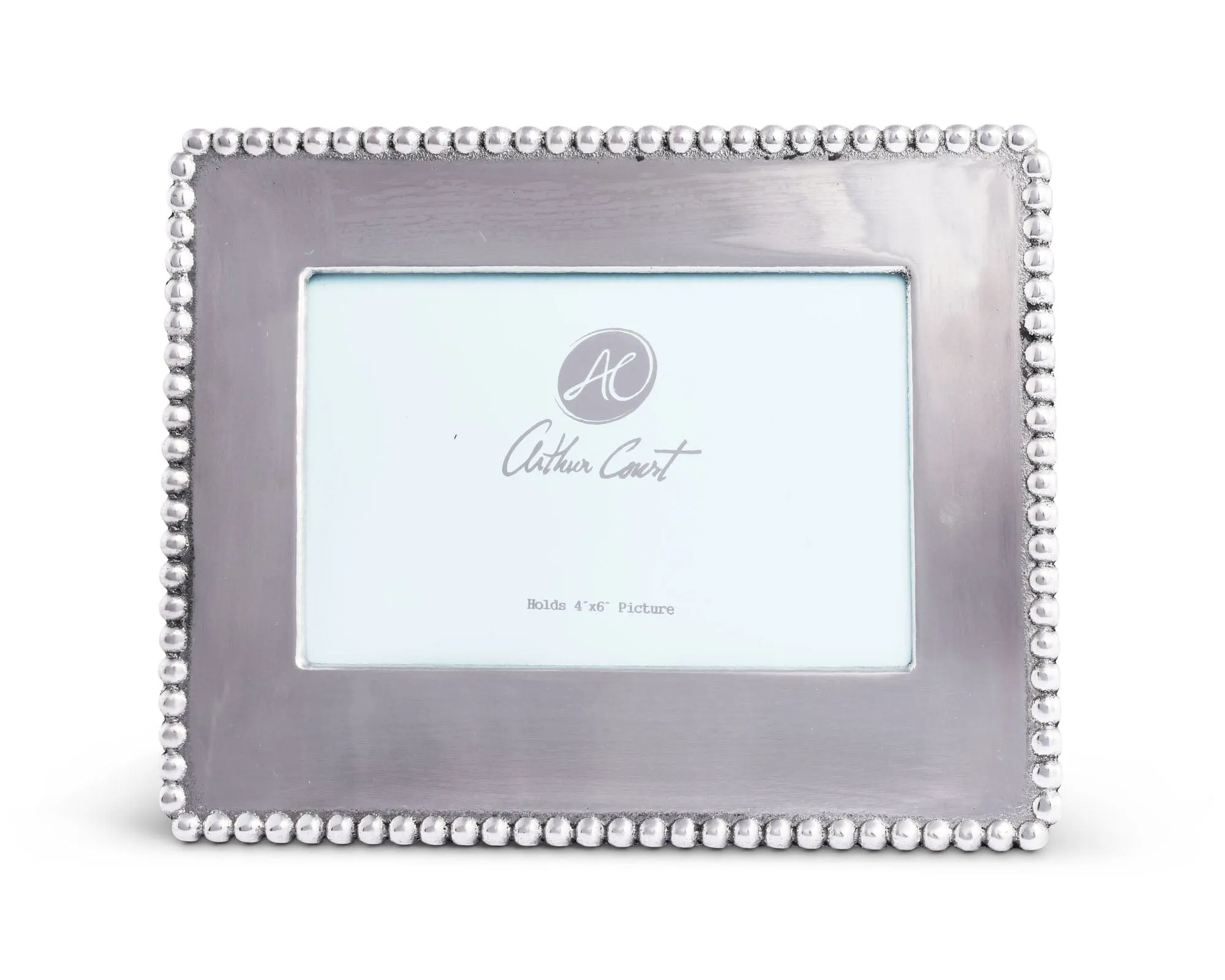 Engravable Beaded Photo Frame 4x6