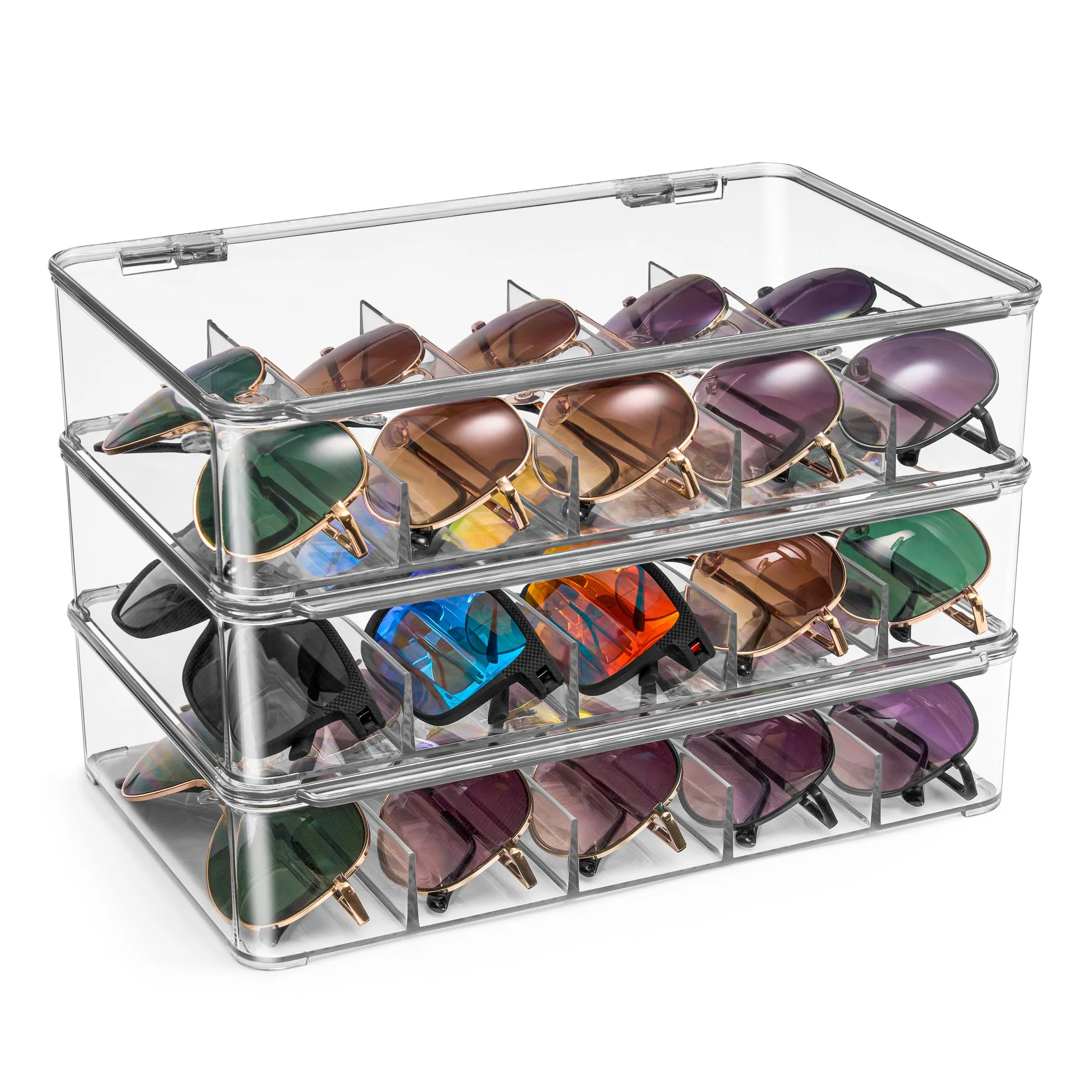 Eyeglass Storage Case Organizer