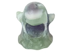 Fluorite Crystal Ghost Carving