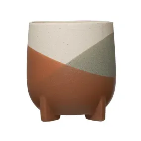 Footed Muti-Color Planter