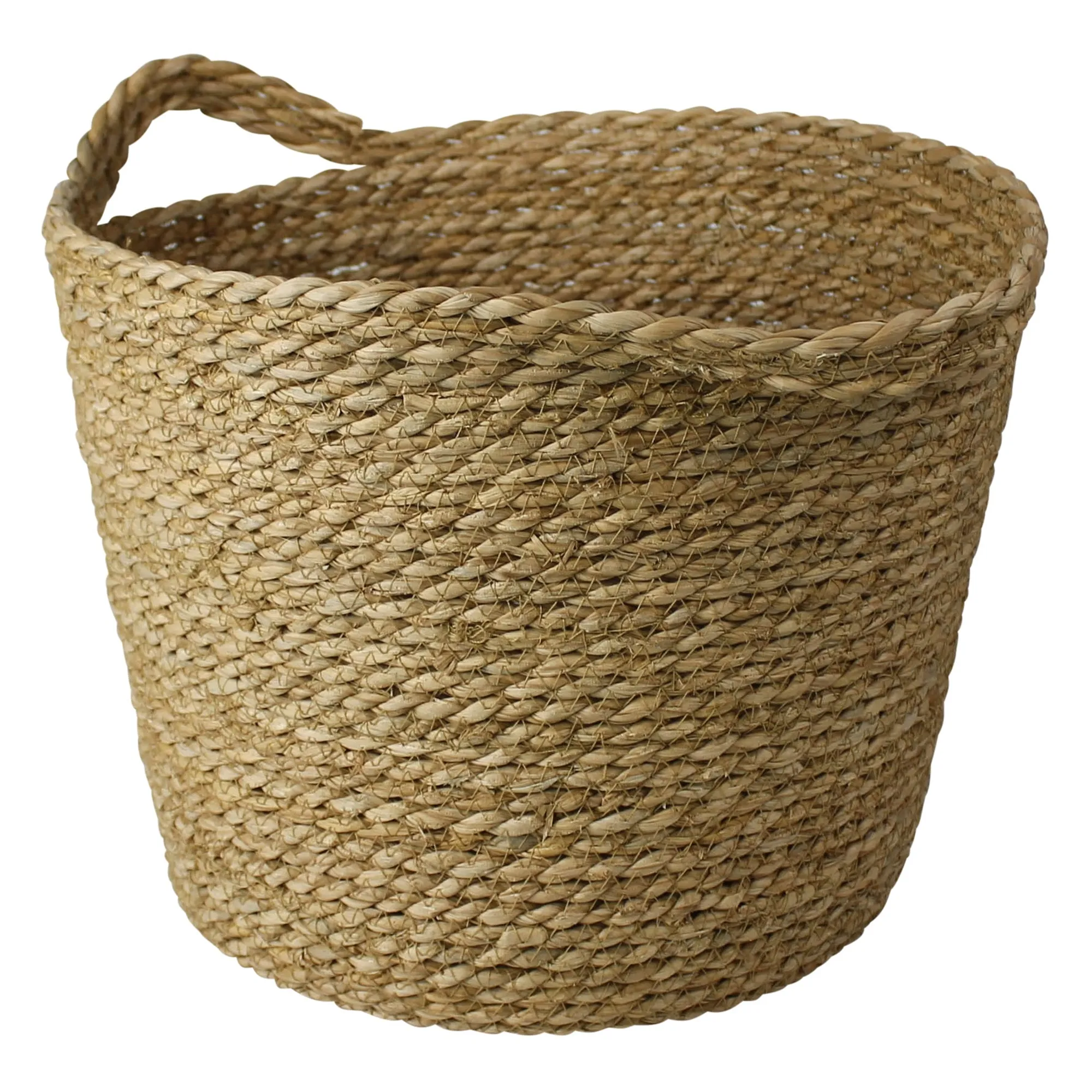 Gideon Grass Baskets - Set/3 By HomArt