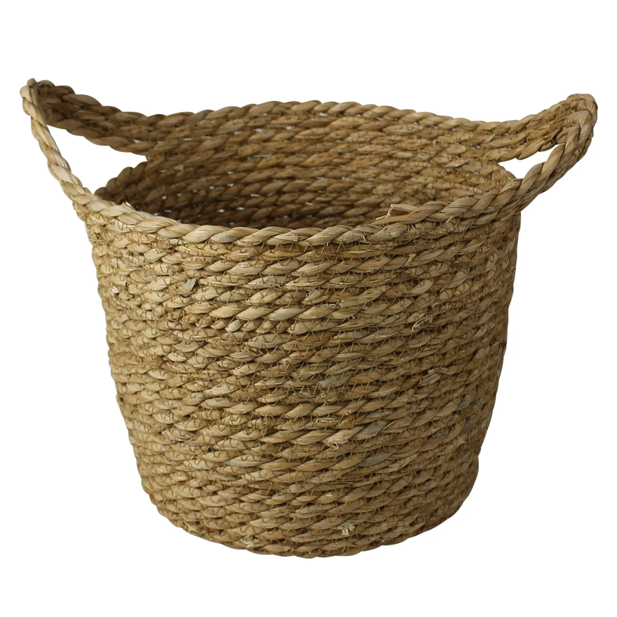 Gideon Grass Baskets - Set/3 By HomArt