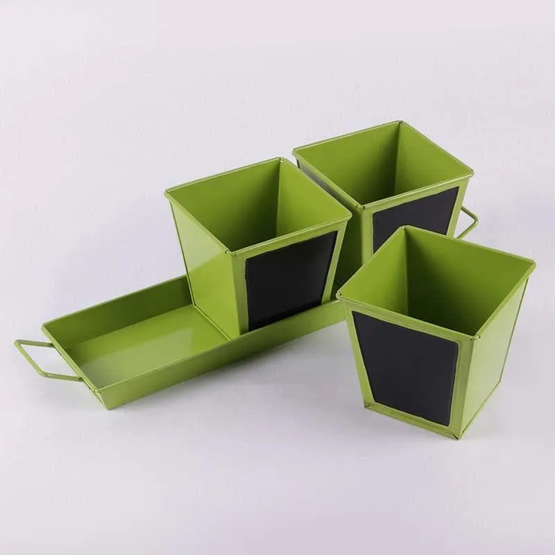 Go Green Planter Set- Green