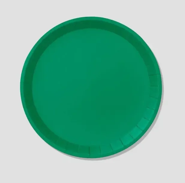 Green Classic Dinner Plates