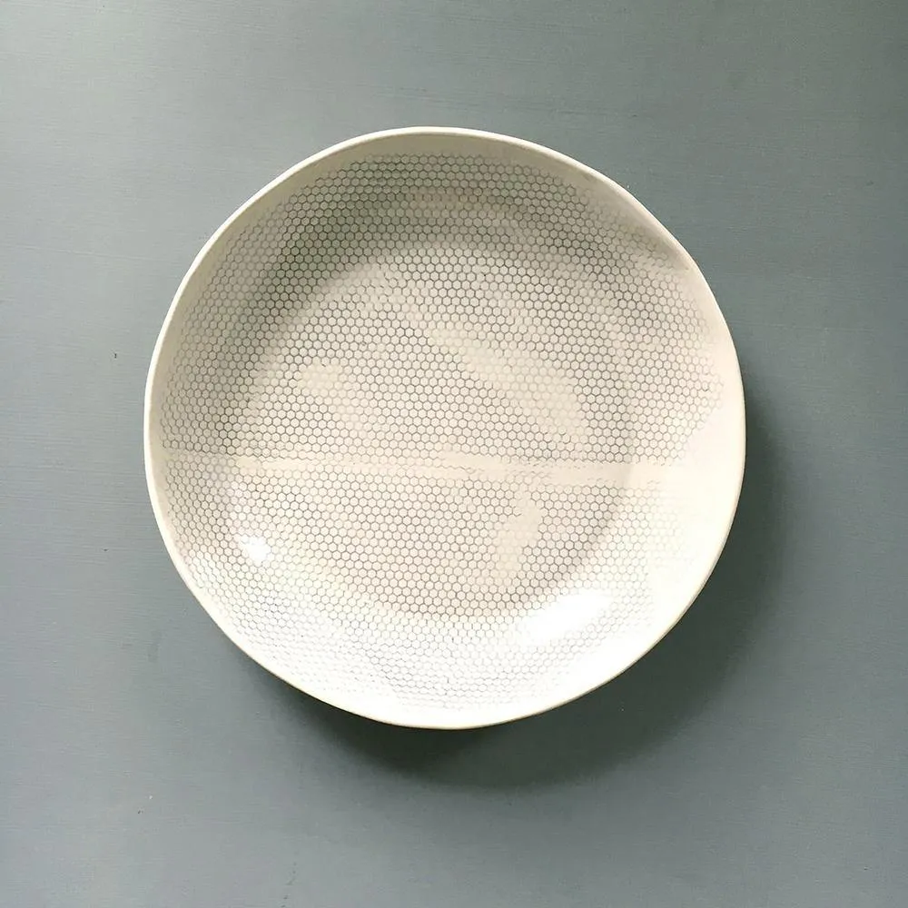 Honeycomb Large Serving Bowl