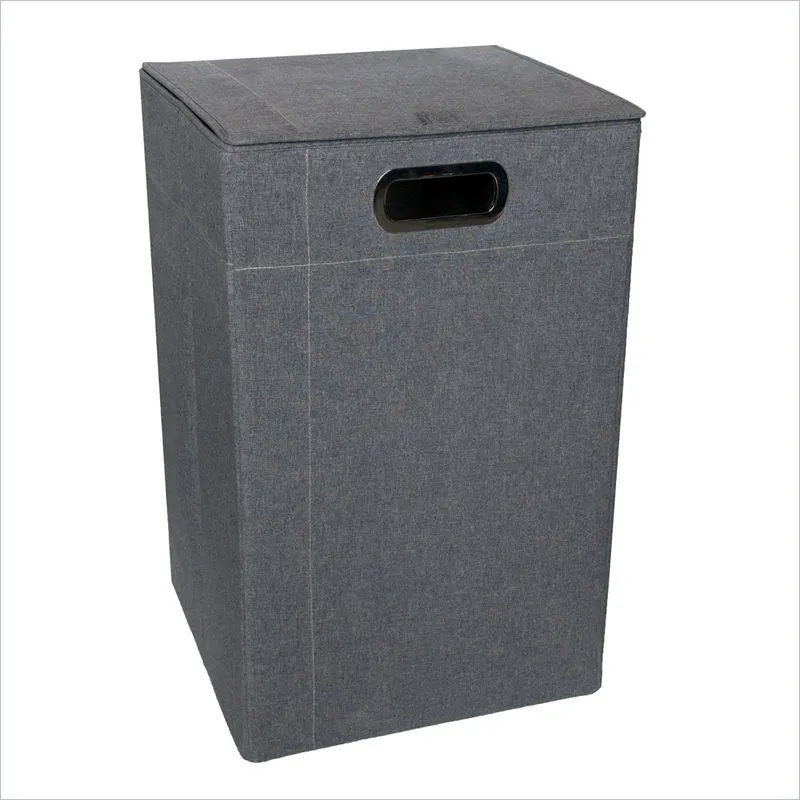 JJ Cole Hamper in Slate Heather