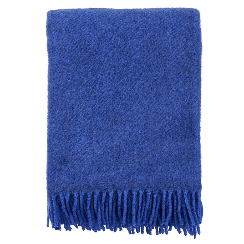 Klippan Gotland Blanket Blue