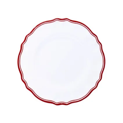 Maison Red Salad Plate 209MAR