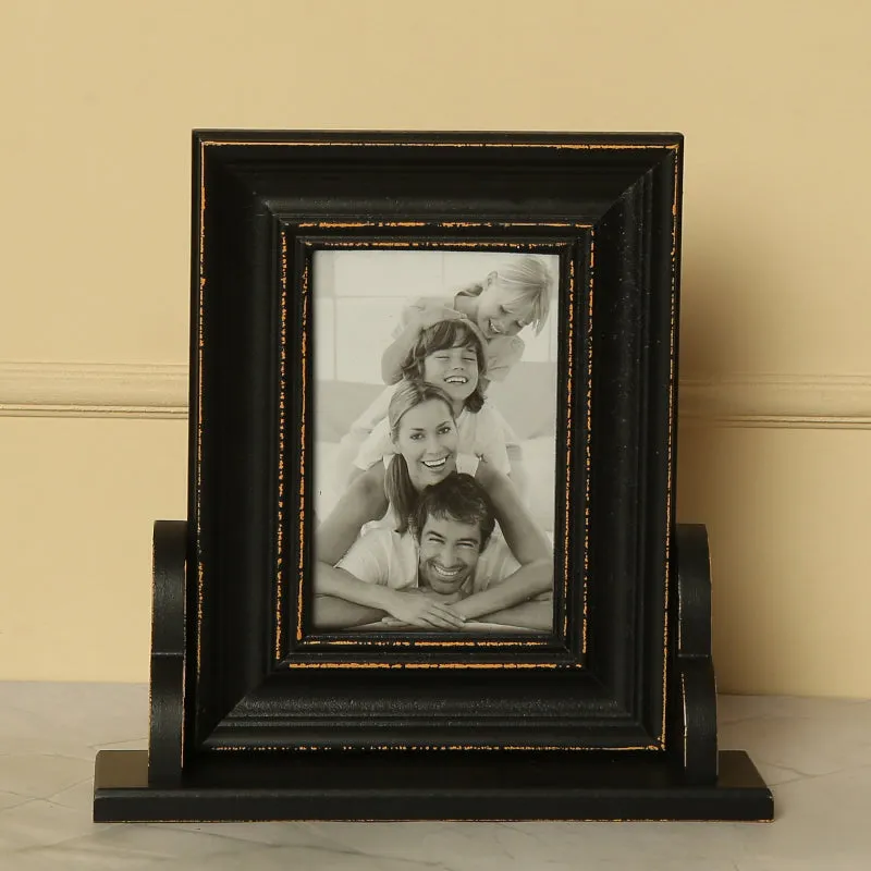 Meso Photo Frame With Wall Shelf - Brown