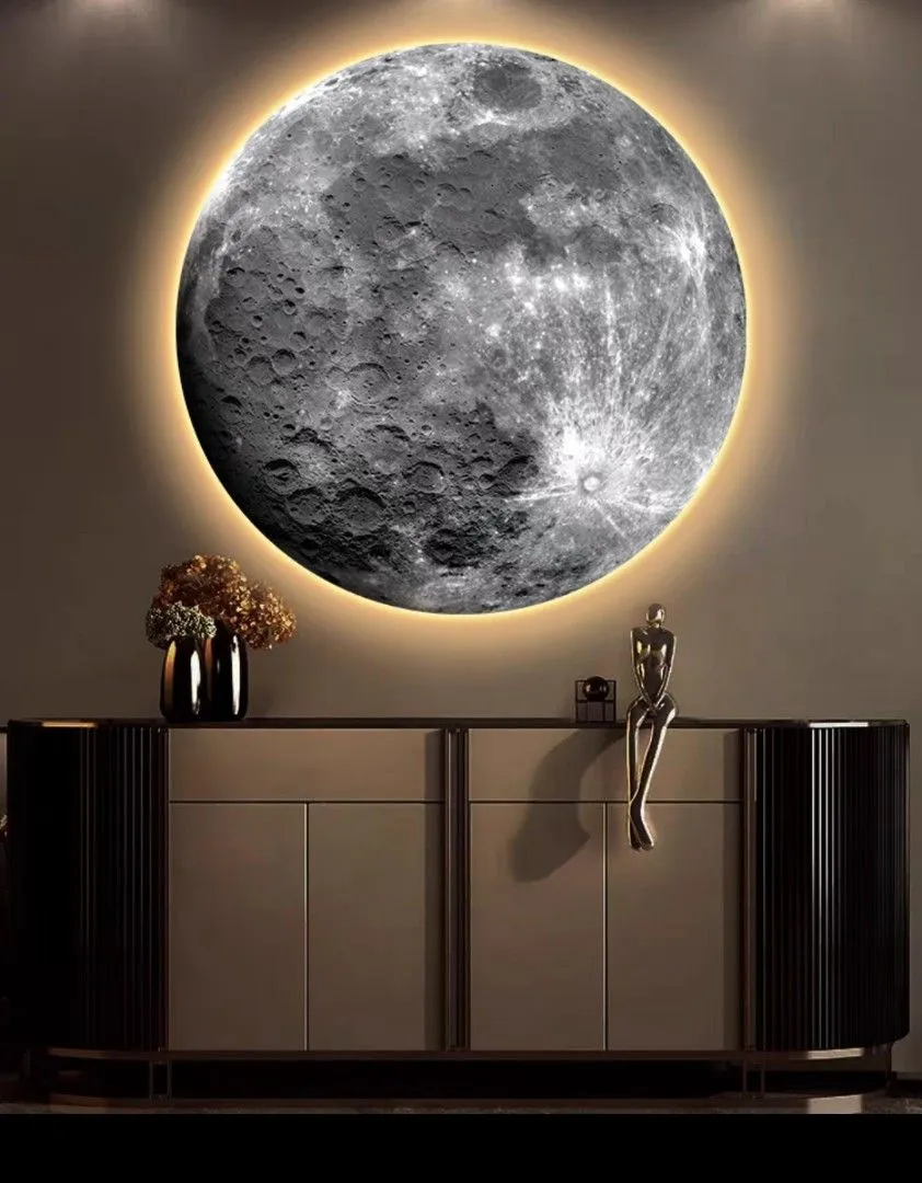 Moon Art with LED