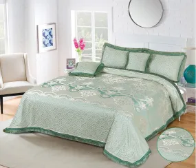 Moroco 5 Pcs Palachi Bed Sheet Set Green