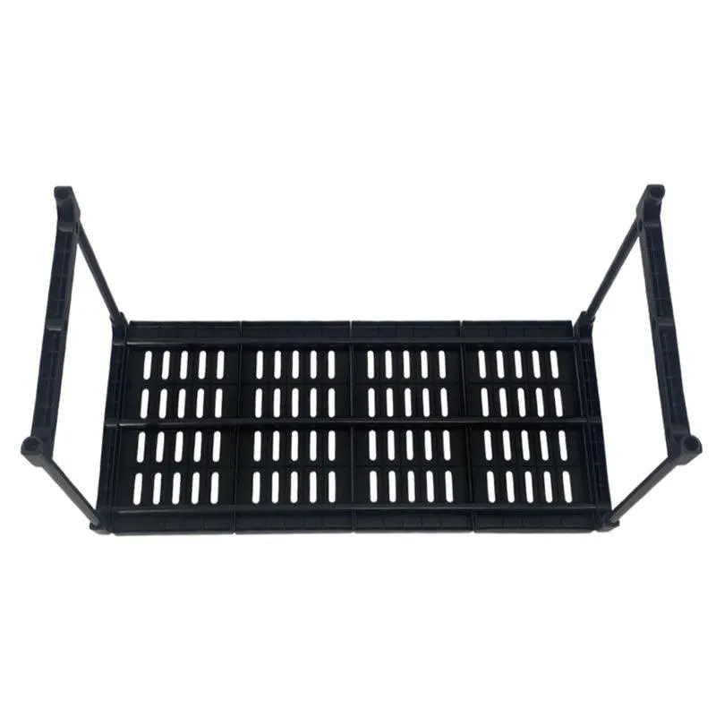 Multifunctional Kitchen Rack F49-8-1096 Black