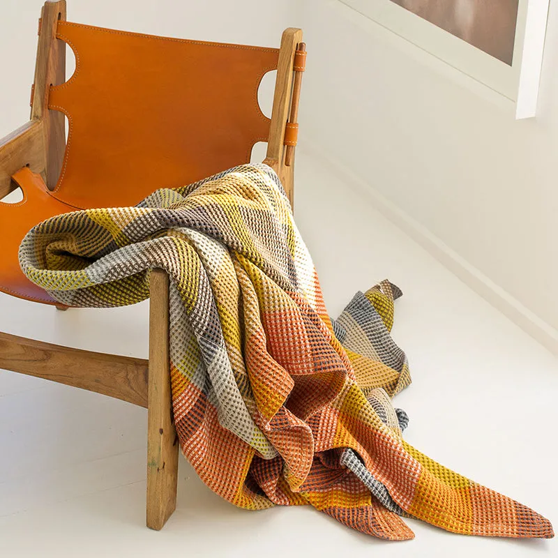 Mungo Vrou-Vrou Blanket/Throw (Tamarind)