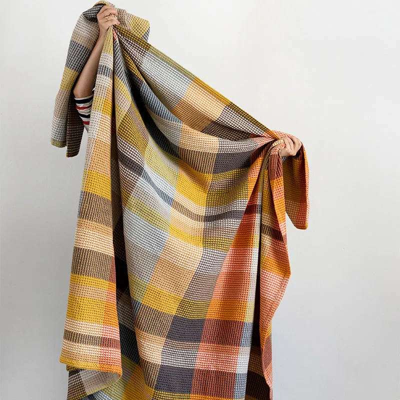 Mungo Vrou-Vrou Blanket/Throw (Tamarind)