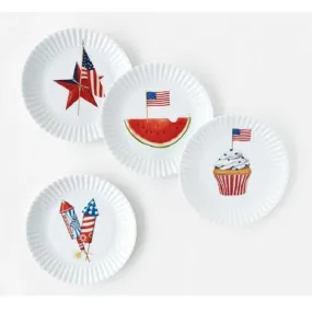 One Hundred 80 Degrees 6" American Melamine Plate Set