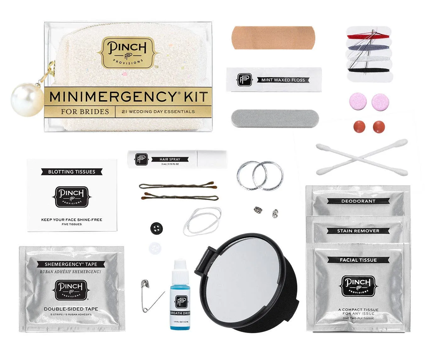 Pearl Minimergency Kit for Brides | Wedding Gifts