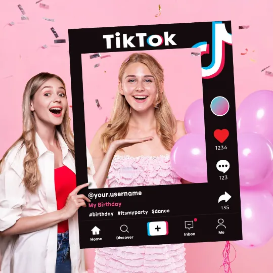 Personalized Tiktok Selfie Frame