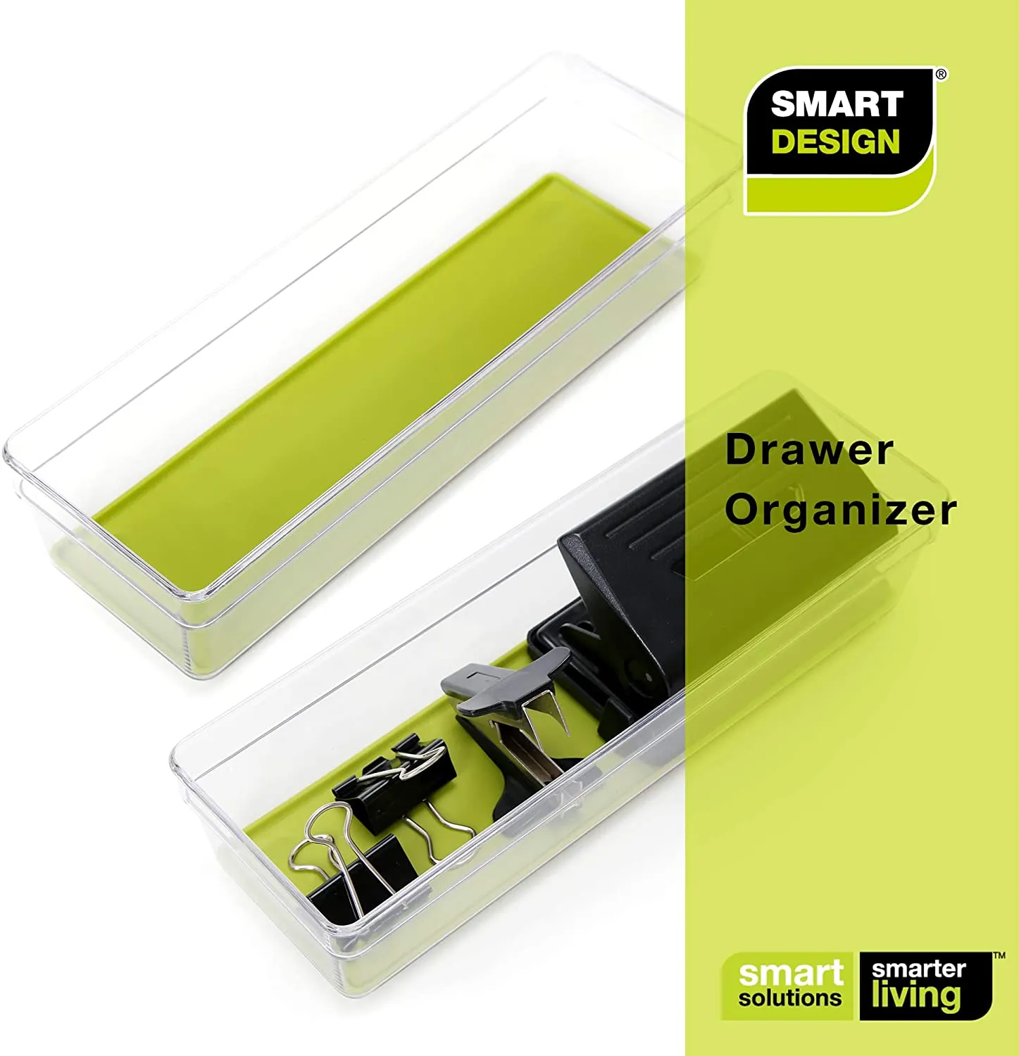 Plastic Drawer Organizer - 9 X 3 Inch